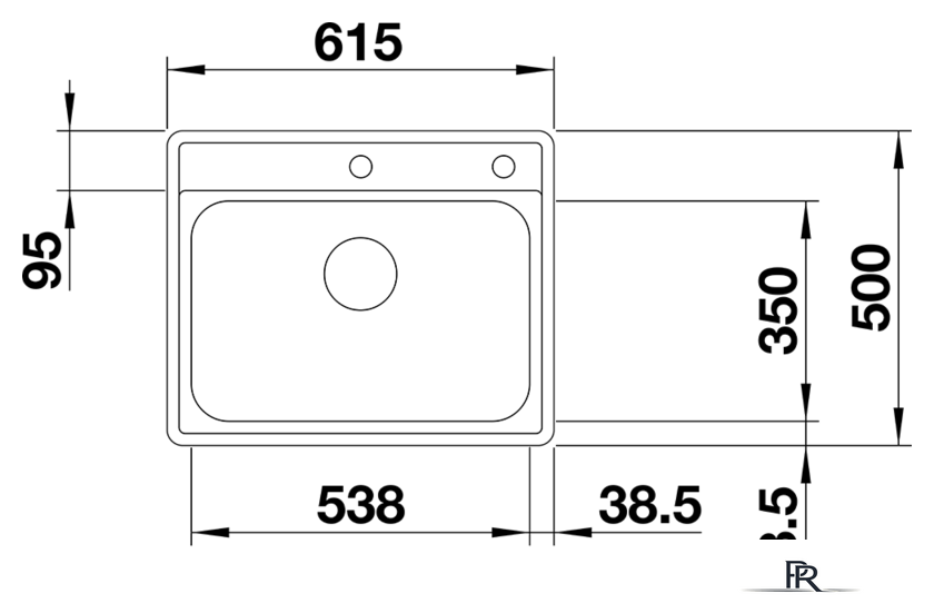 Кухонная мойка Blanco Lemis 6-IF 525108 - Изображение №2 — Интернет-магазин ПроЗаказ