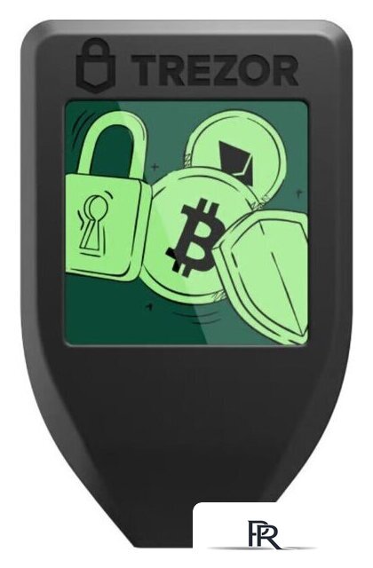 Аппаратный криптокошелек Trezor Model T (черный) - Изображение №1 — Интернет-магазин ПроЗаказ