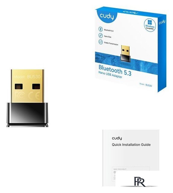 Bluetooth адаптер Cudy BU530 1.0 - Изображение №3 — Интернет-магазин ПроЗаказ