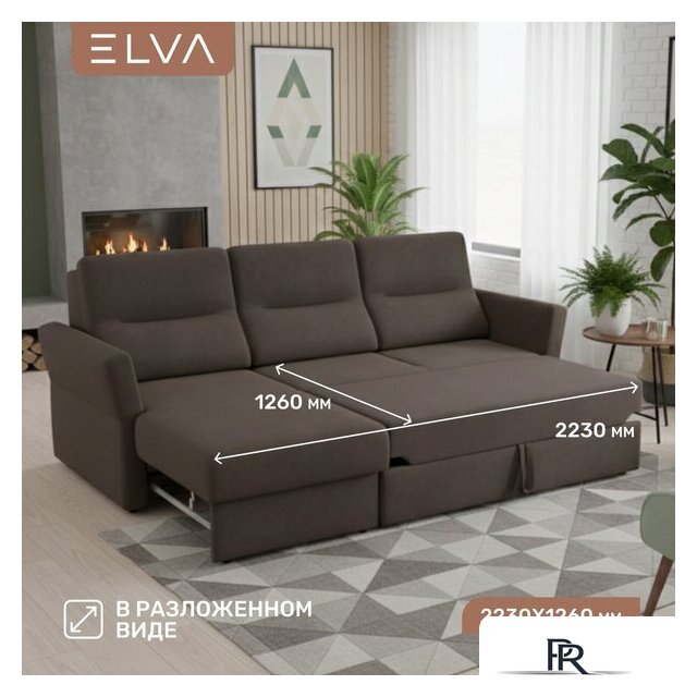 Угловой диван Elva Сонни левый (Lounge 35) - Изображение №4 — Интернет-магазин ПроЗаказ