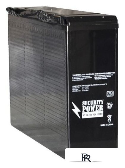 Аккумулятор для ИБП Security Power FT 12-100 (12В/100 А·ч) - Изображение №1 — Интернет-магазин ПроЗаказ