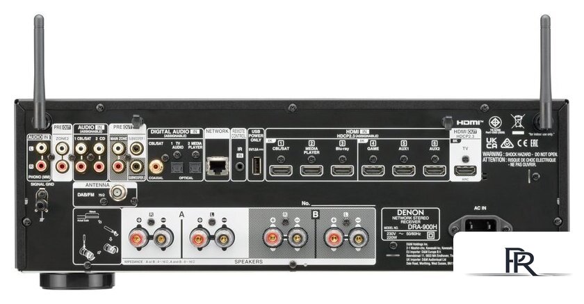 AV ресивер Denon DRA-900H (черный) - Изображение №4 — Интернет-магазин ПроЗаказ