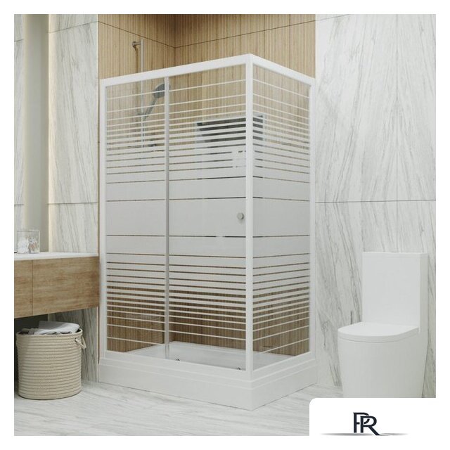 Душевой уголок Triton Фьюжн 100x80 А Полосы - Изображение №4 — Интернет-магазин ПроЗаказ