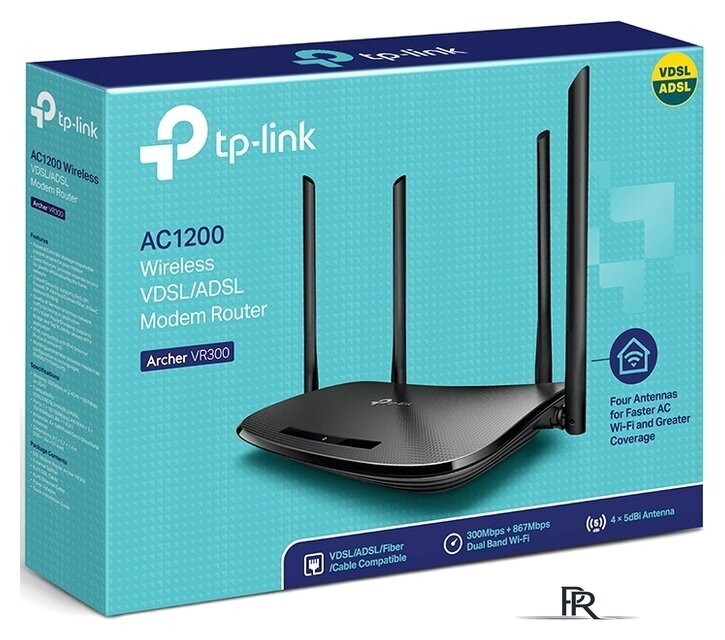 Беспроводной DSL-маршрутизатор TP-Link Archer VR300 - Изображение №4 — Интернет-магазин ПроЗаказ
