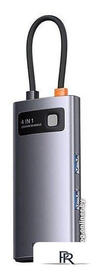 Док-станция Baseus StarJoy 4-Port Type-C Hub Adapter WKWG070113 - Изображение №2 — Интернет-магазин ПроЗаказ