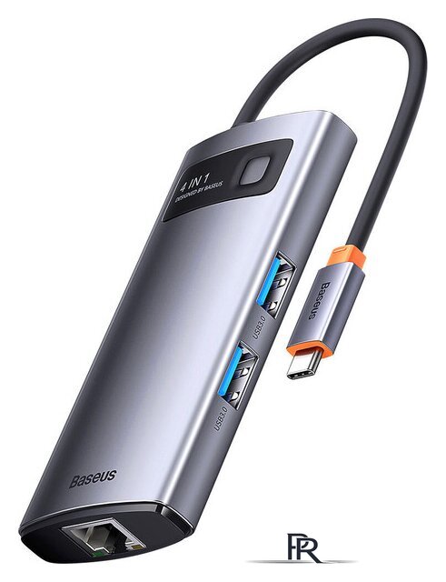 Док-станция Baseus StarJoy 4-Port Type-C Hub Adapter WKWG070113 - Изображение №1 — Интернет-магазин ПроЗаказ