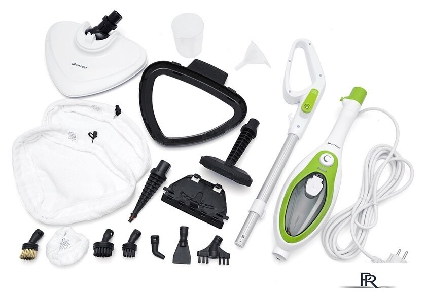 Паровая швабра Kitfort KT-1004-2 (зеленый) - Изображение №9 — Интернет-магазин ПроЗаказ