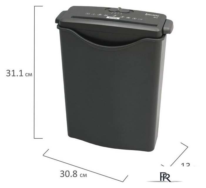 Шредер BRAUBERG S6-S 531087 - Изображение №10 — Интернет-магазин ПроЗаказ