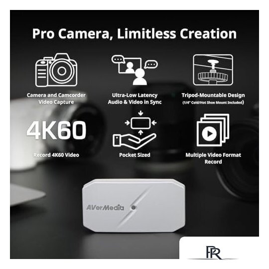 Устройство видеозахвата AverMedia CamStream 4K BU113G2 (белый) - Изображение №3 — Интернет-магазин ПроЗаказ