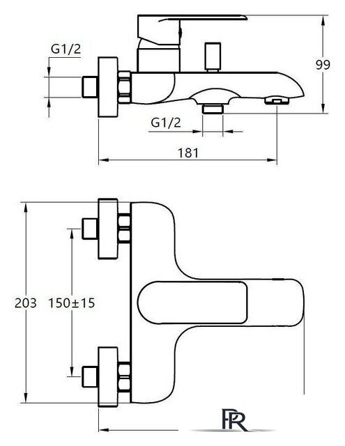Смеситель Wellerein Flow 21FL54 - Изображение №7 — Интернет-магазин ПроЗаказ