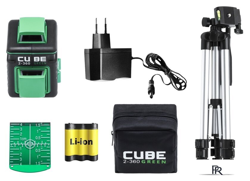 Лазерный нивелир ADA Instruments Cube 2-360 Green Professional Edition А00534 - Изображение №7 — Интернет-магазин ПроЗаказ