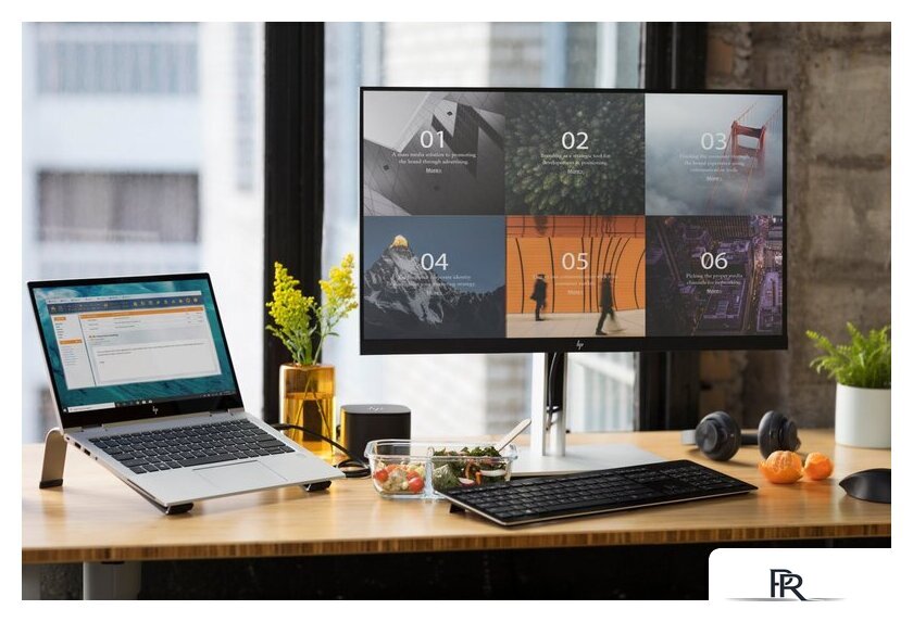 Монитор HP E27q G4 9VG82A9 - Изображение №7 — Интернет-магазин ПроЗаказ