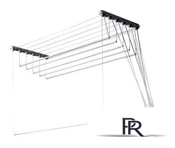 Сушилка для белья Comfort Alumin потолочная 5 стержней алюминий 160 см - Изображение №1 — Интернет-магазин ПроЗаказ