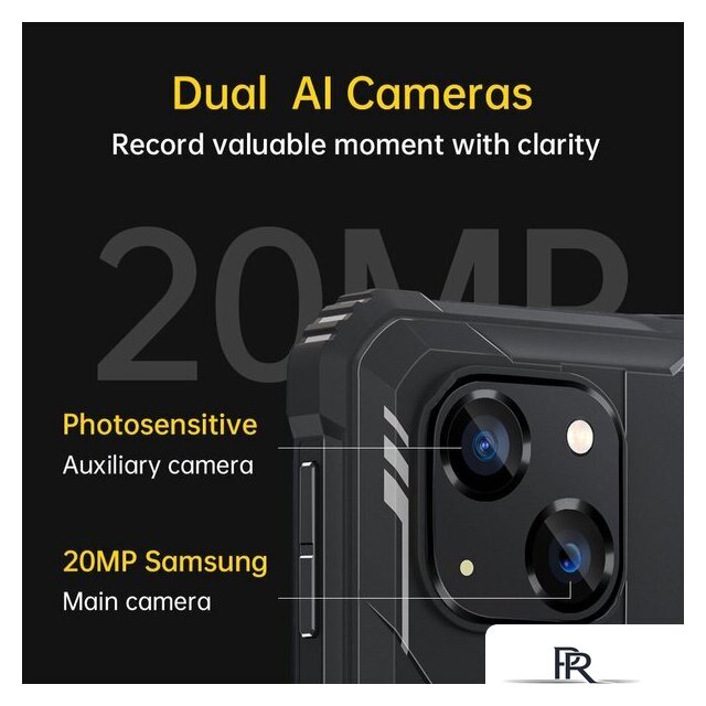 Телефон Oukitel WP32 4GB/128GB (серый) - Изображение №4 — Интернет-магазин ПроЗаказ