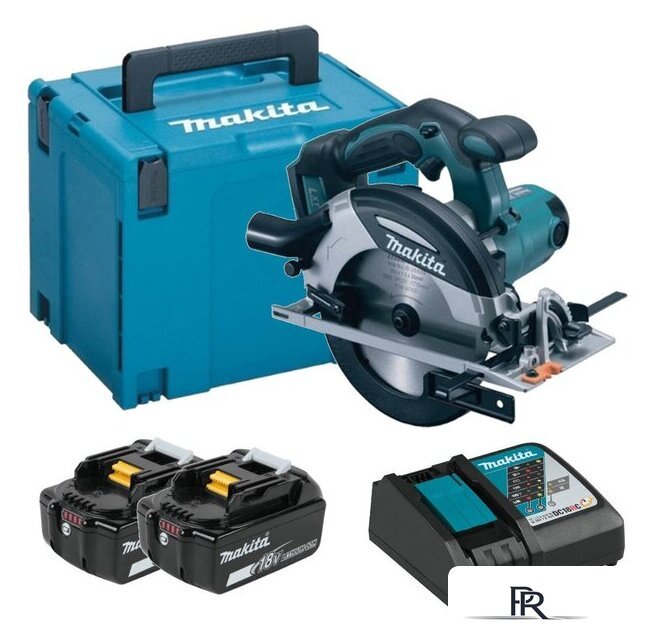 Дисковая (циркулярная) пила Makita DHS630RTJ (с 2-мя АКБ) - Изображение №1 — Интернет-магазин ПроЗаказ