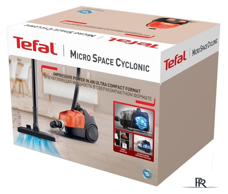 Пылесос Tefal Micro Space Cyclonic TW3235EA - Изображение №13 — Интернет-магазин ПроЗаказ