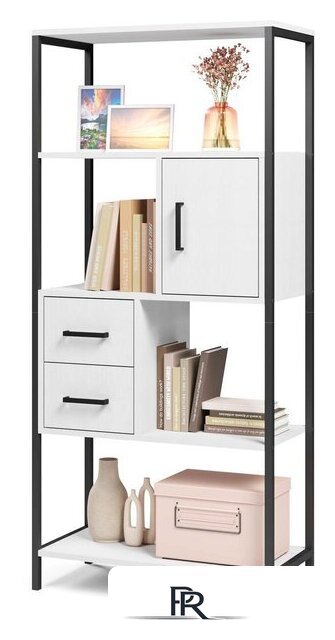 Стеллаж Mio Tesoro Cool Joy Loft (белый/черный) - Изображение №1 — Интернет-магазин ПроЗаказ
