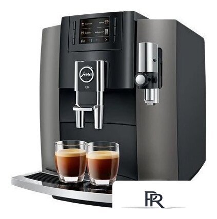Кофемашина JURA E8 Dark Inox - Изображение №1 — Интернет-магазин ПроЗаказ