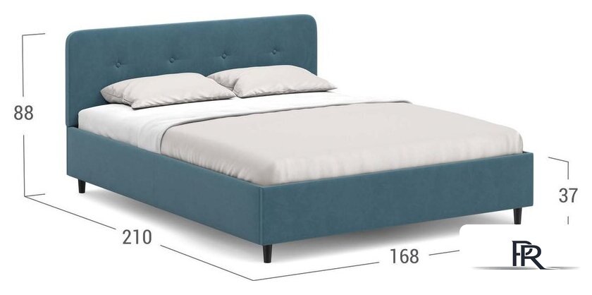 Кровать Moon Family 1253 К004681 160x200 - Изображение №9 — Интернет-магазин ПроЗаказ