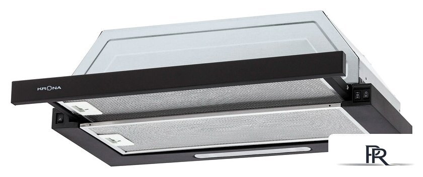 Кухонная вытяжка Krona Kerry 600 Black PB (черный) - Изображение №1 — Интернет-магазин ПроЗаказ
