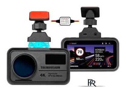 Видеорегистратор-GPS информатор (2в1) TrendVision TDR-725 Real 4K Max - Изображение №1 — Интернет-магазин ПроЗаказ