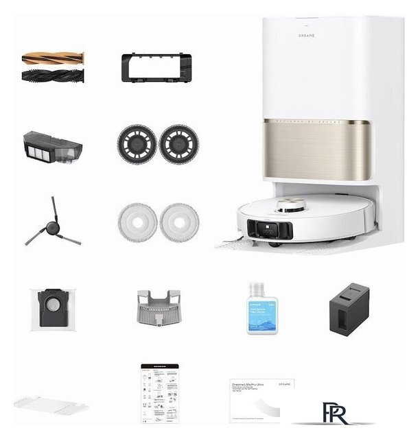 Робот-пылесос Dreame Robot Vacuum L50s Pro Ultra White RLL88HE (евровилка, белый) - Изображение №11 — Интернет-магазин ПроЗаказ