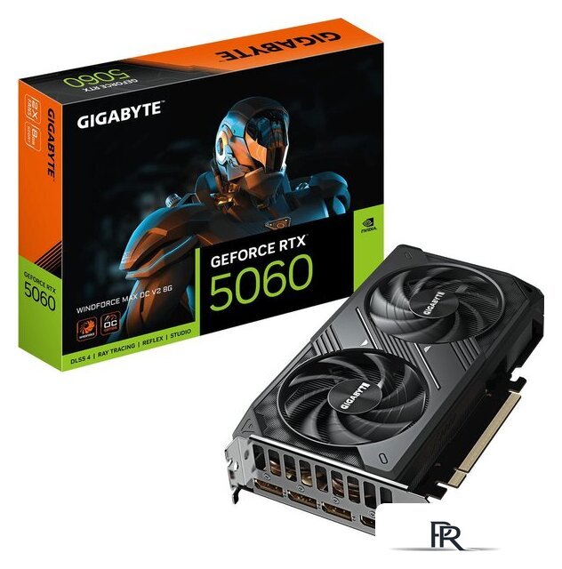 Видеокарта Gigabyte GeForce RTX 5060 Windforce Max OC V2 8G GV-N5060WF2MAX OCV2-8GD - Изображение №8 — Интернет-магазин ПроЗаказ