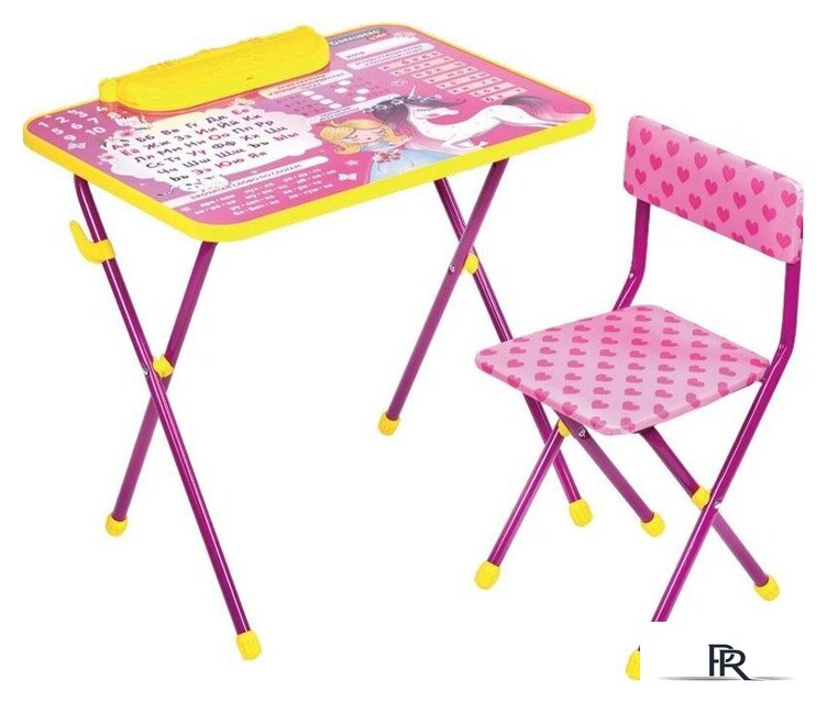 Детский стол BRAUBERG Nika Kids 532635 (розовый) - Изображение №1 — Интернет-магазин ПроЗаказ