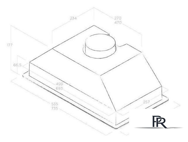 Кухонная вытяжка Elica Era S IX/A/52 - Изображение №3 — Интернет-магазин ПроЗаказ