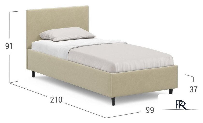 Кровать Moon Family 1259 К004868 90x200 - Изображение №8 — Интернет-магазин ПроЗаказ