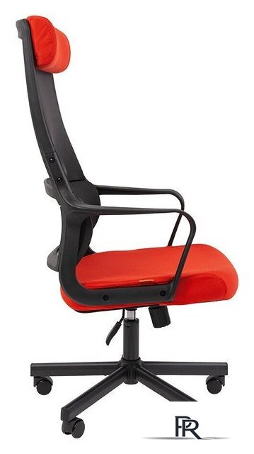 Офисное кресло CHAIRMAN 590 (черный/красный) - Изображение №3 — Интернет-магазин ПроЗаказ