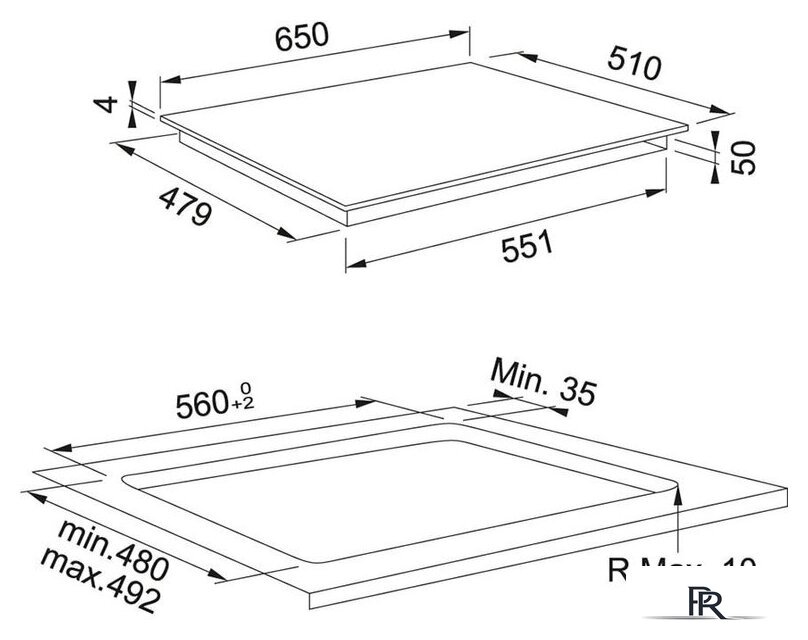 Варочная панель Franke FSM 654 I B BK - Изображение №3 — Интернет-магазин ПроЗаказ