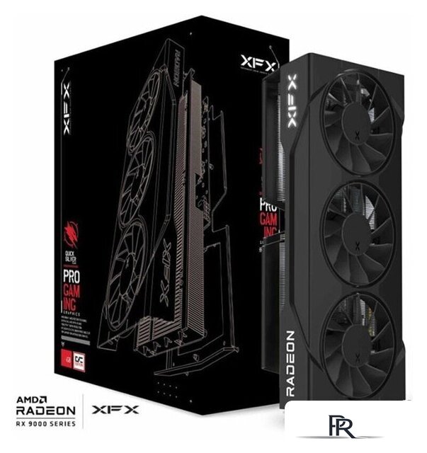 Видеокарта XFX Swift AMD Radeon RX 9060 XT OC Triple Fan Gaming Edition RX-96TS316B7 - Изображение №5 — Интернет-магазин ПроЗаказ