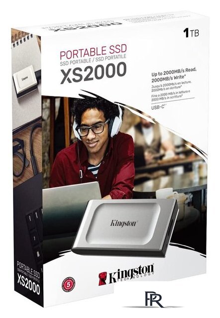 Внешний накопитель Kingston XS2000 4TB SXS2000/4000G - Изображение №5 — Интернет-магазин ПроЗаказ