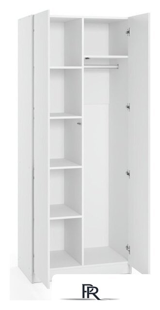 Шкаф распашной Soma Lord Lite 80x200 (белый) - Изображение №3 — Интернет-магазин ПроЗаказ