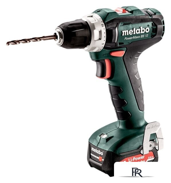 Дрель-шуруповерт Metabo PowerMaxx BS 12 601036500 (с 2-мя АКБ 2 Ah, кейс) - Изображение №1 — Интернет-магазин ПроЗаказ