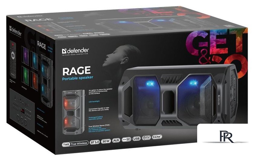 Беспроводная колонка Defender Rage - Изображение №9 — Интернет-магазин ПроЗаказ