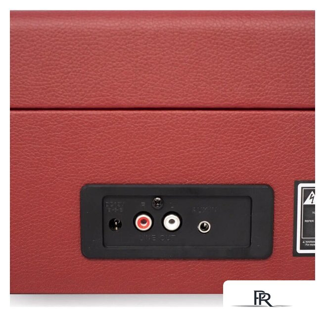 Виниловый проигрыватель Crosley Voyager Burgundy - Изображение №4 — Интернет-магазин ПроЗаказ
