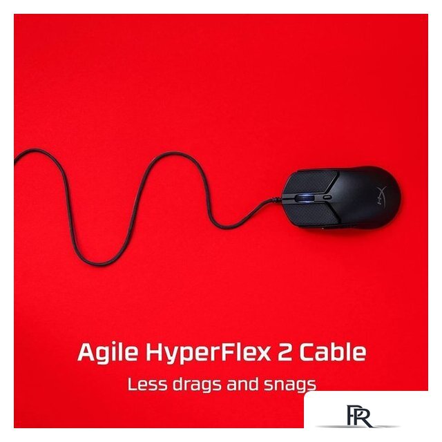 Игровая мышь HyperX Pulsefire Haste 2 (черный) - Изображение №6 — Интернет-магазин ПроЗаказ