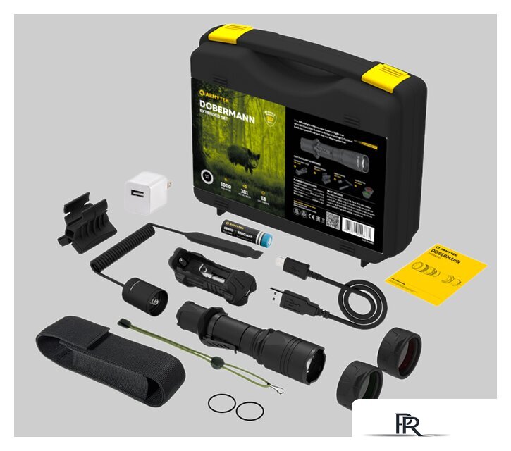 Фонарь Armytek Dobermann Extended Set - Изображение №8 — Интернет-магазин ПроЗаказ