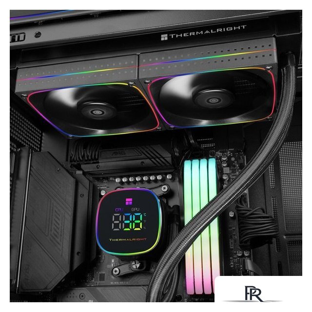 Система жидкостного охлаждения для процессора Thermalright Frozen Horizon 240 Digital ARGB (черный) - Изображение №9 — Интернет-магазин ПроЗаказ