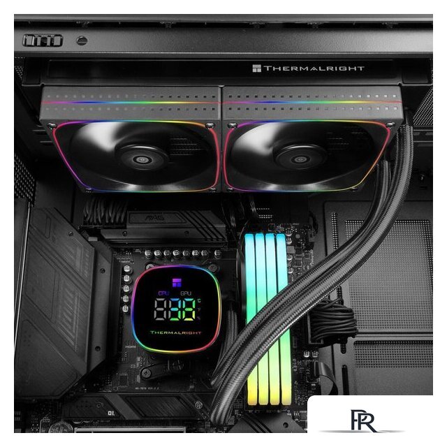 Система жидкостного охлаждения для процессора Thermalright Frozen Horizon 240 Digital ARGB (черный) - Изображение №8 — Интернет-магазин ПроЗаказ
