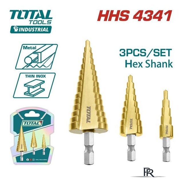 Набор сверл Total TAC80402 (3 шт) - Изображение №1 — Интернет-магазин ПроЗаказ