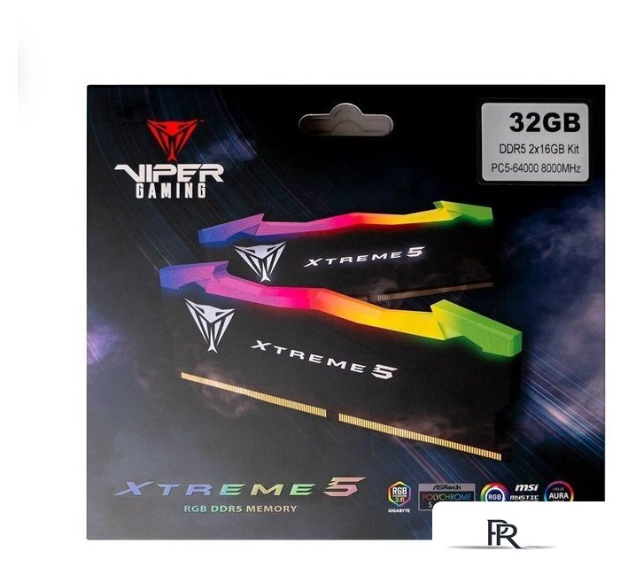 Оперативная память Patriot Viper Xtreme 5 RGB 2x16ГБ DDR5 7600МГц PVXR532G76C36K - Изображение №7 — Интернет-магазин ПроЗаказ