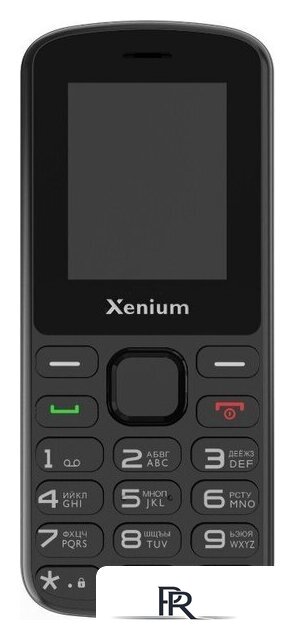Кнопочный телефон Xenium X170 (черный) - Изображение №2 — Интернет-магазин ПроЗаказ
