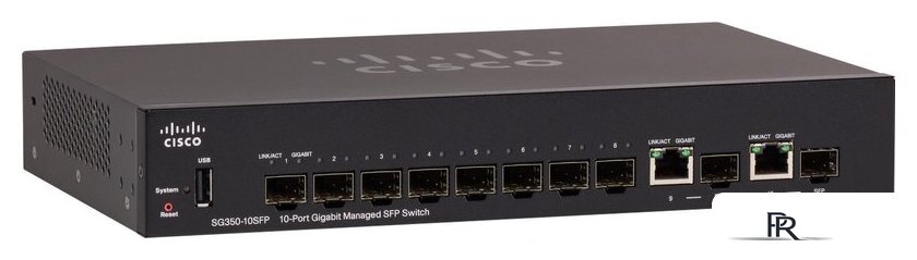Управляемый коммутатор 3-го уровня Cisco SG350-10SFP - Изображение №1 — Интернет-магазин ПроЗаказ