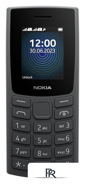 Кнопочный телефон Nokia 110 (2023) Dual SIM TA-1567 (угольный) - Изображение №2 — Интернет-магазин ПроЗаказ