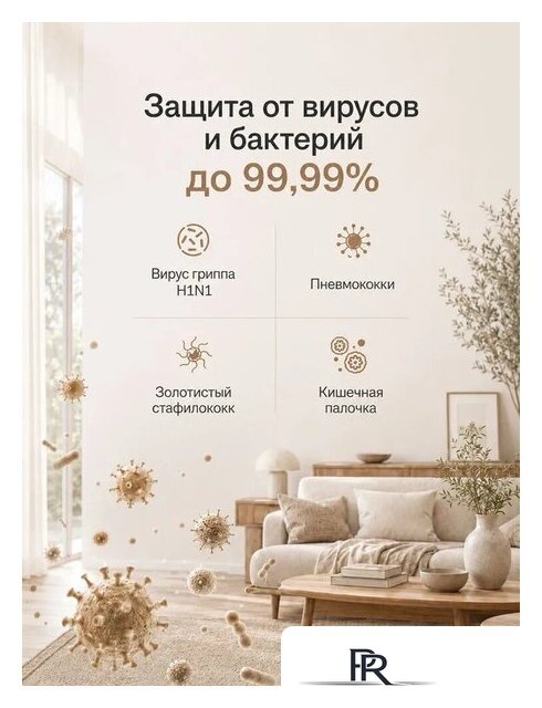 Очиститель воздуха SmartMi Air Purifier 3 KQJHQ03ZM - Изображение №4 — Интернет-магазин ПроЗаказ
