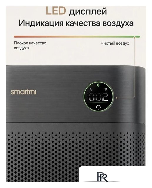 Очиститель воздуха SmartMi Air Purifier 3 KQJHQ03ZM - Изображение №16 — Интернет-магазин ПроЗаказ