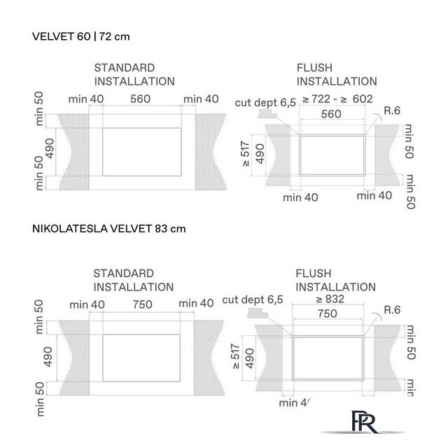 Варочная панель Elica Nikolatesla Velvet BL/A/72 PRF0196870 - Изображение №4 — Интернет-магазин ПроЗаказ
